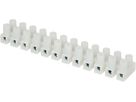 barrette de bornes 0.5-10mm2 12 pôles transparent / 2 pièces