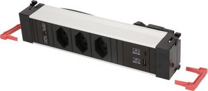 POWER FRAME Alu 3x type13 1x chargeur USB A/C