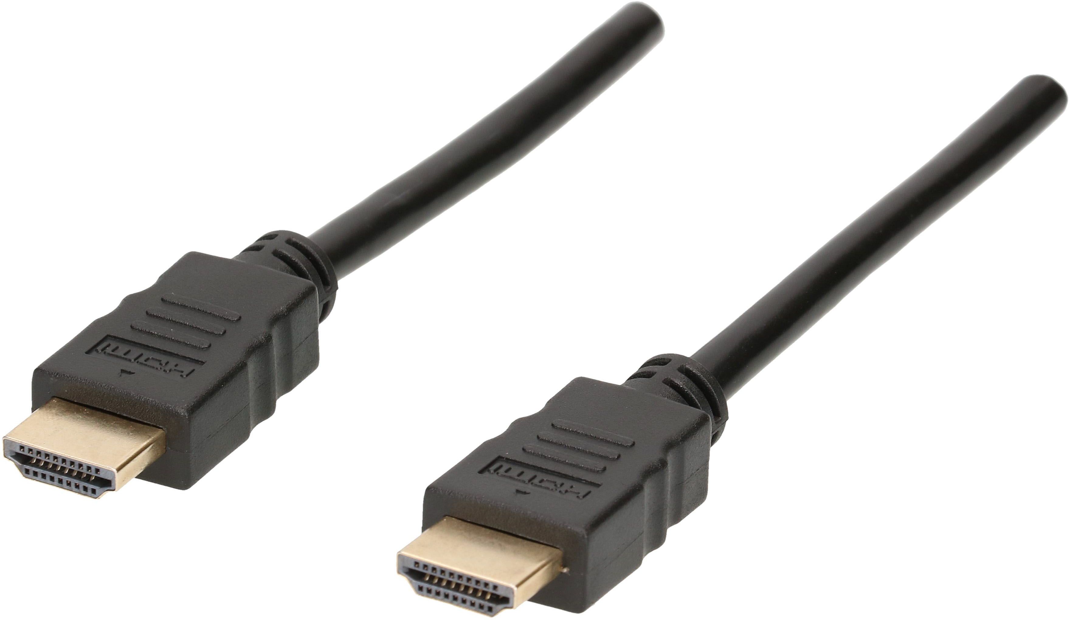 câble raccordement HDMI noir L=3,0m