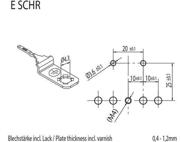 SLK3 morsetti di collegamento 4 poli 2.5mm2