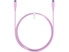 Ladekabel USB-C Silikon 1.5m pink