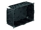 Hohlwanddose Gr.3x2 Ideal Box schwarz