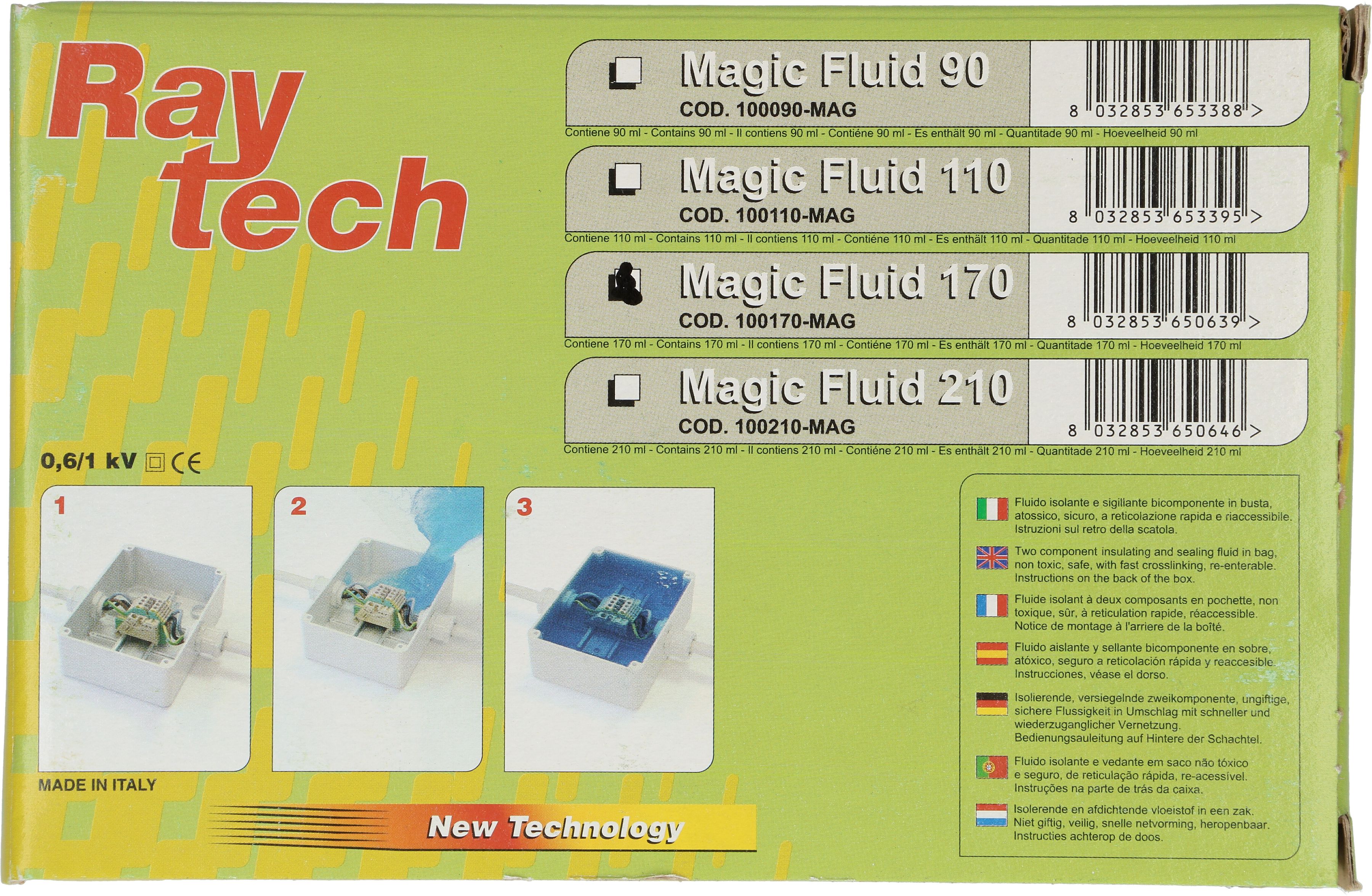 Giessharz isolierend Raytech Magic Fluid 170