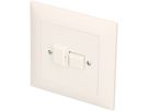 Telefon/Netzwerk 1xT+T83 1xRJ45 Kat. 5e UP EdizioDue weiss