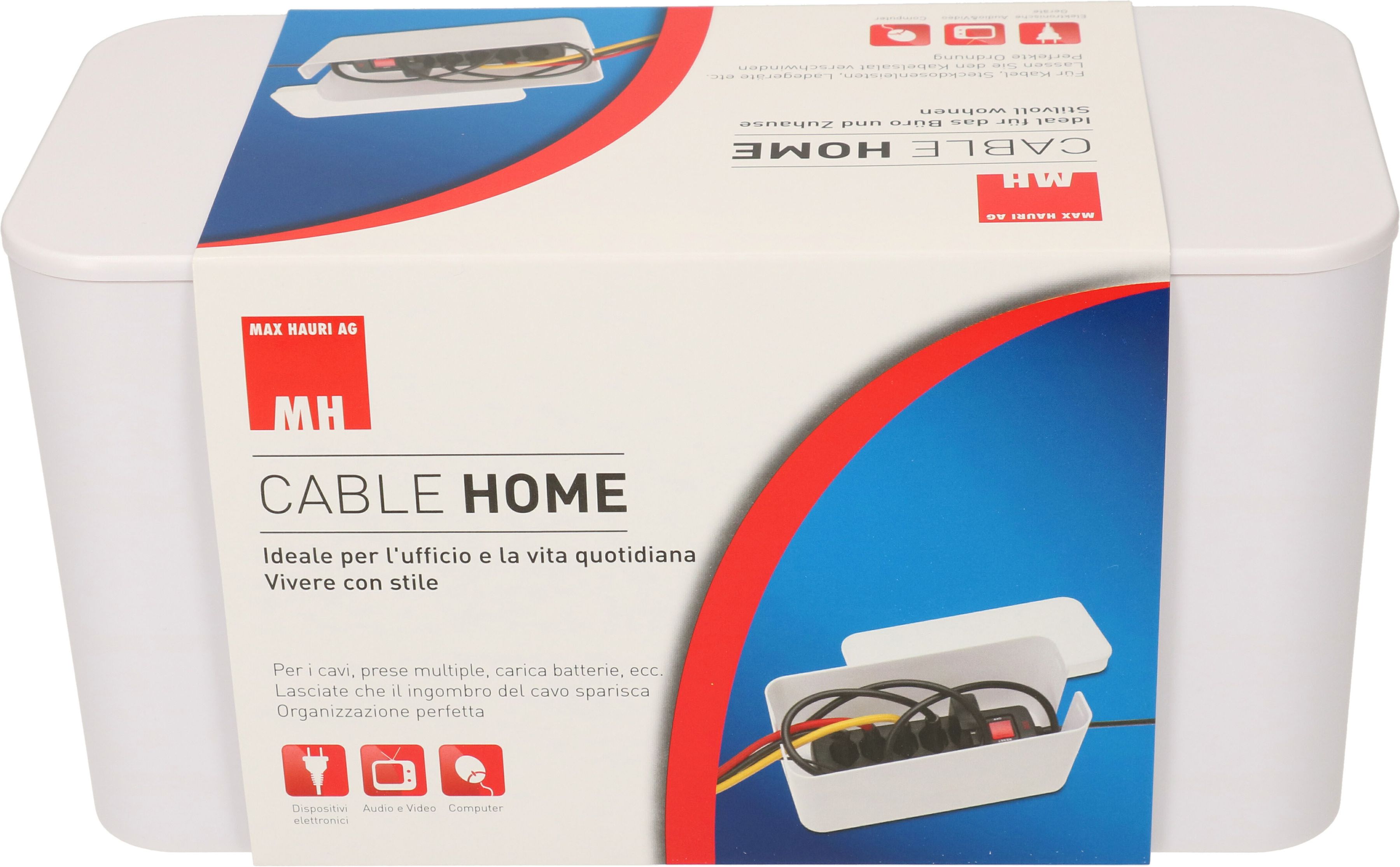 Cable Facility Box Cable Home klein weiss