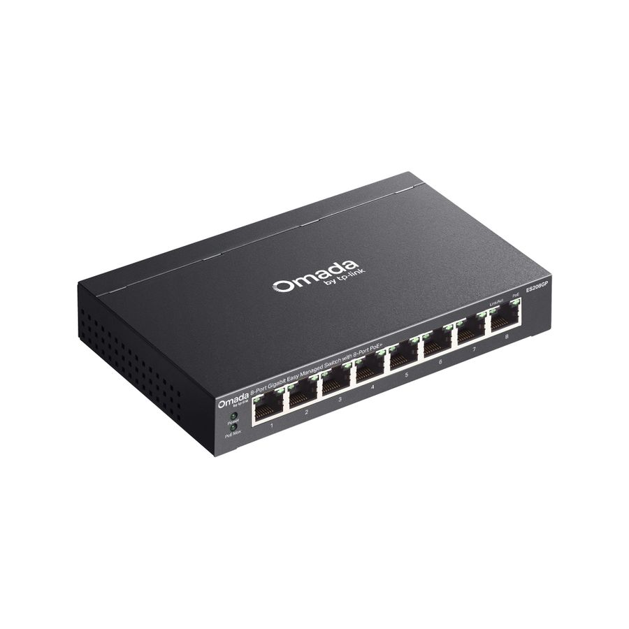 Netzwerk Switch 8 Port Easy Managed PoE+