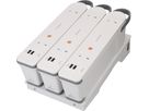 LIBERTY QIKPAC Bundle bc Charger Base+3 piles avec USB-A/C 12/60W