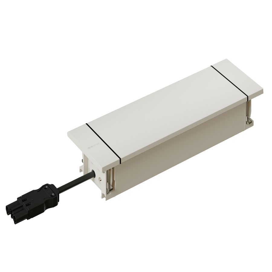 NEXO Steckdoseneinheit weiss 3x Typ 13 1x USB-C 60W