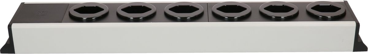Steckdosenleiste Power Line 6x Typ 13 grau/schwarz