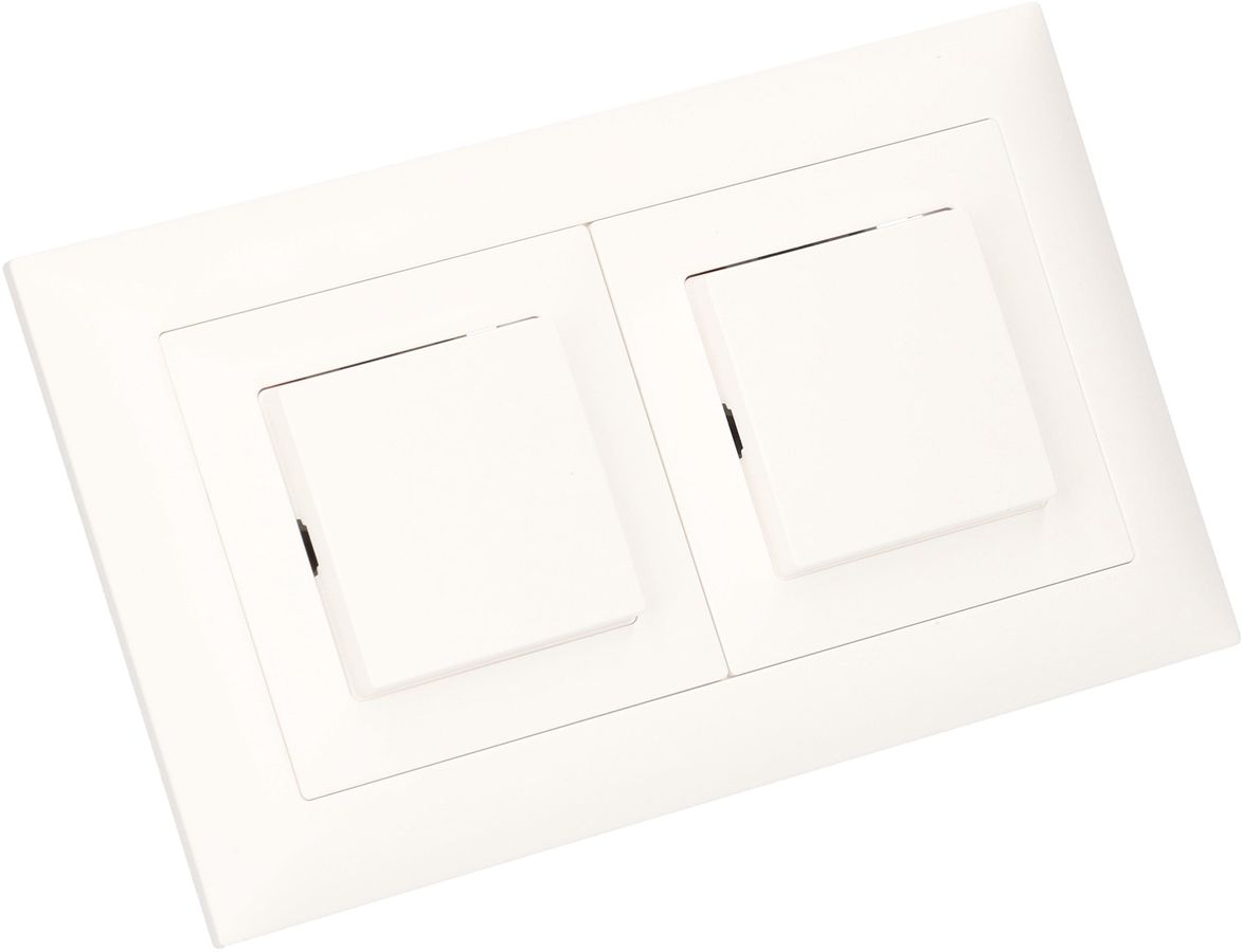 Kombination Schema 3 / Schema 3 Gr.2x1 UP EdizioDue weiss