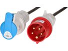 CEE câble adaptateur H07RN-F3G1.5 1.5m CEE16 5p / CEE16 3p IP44