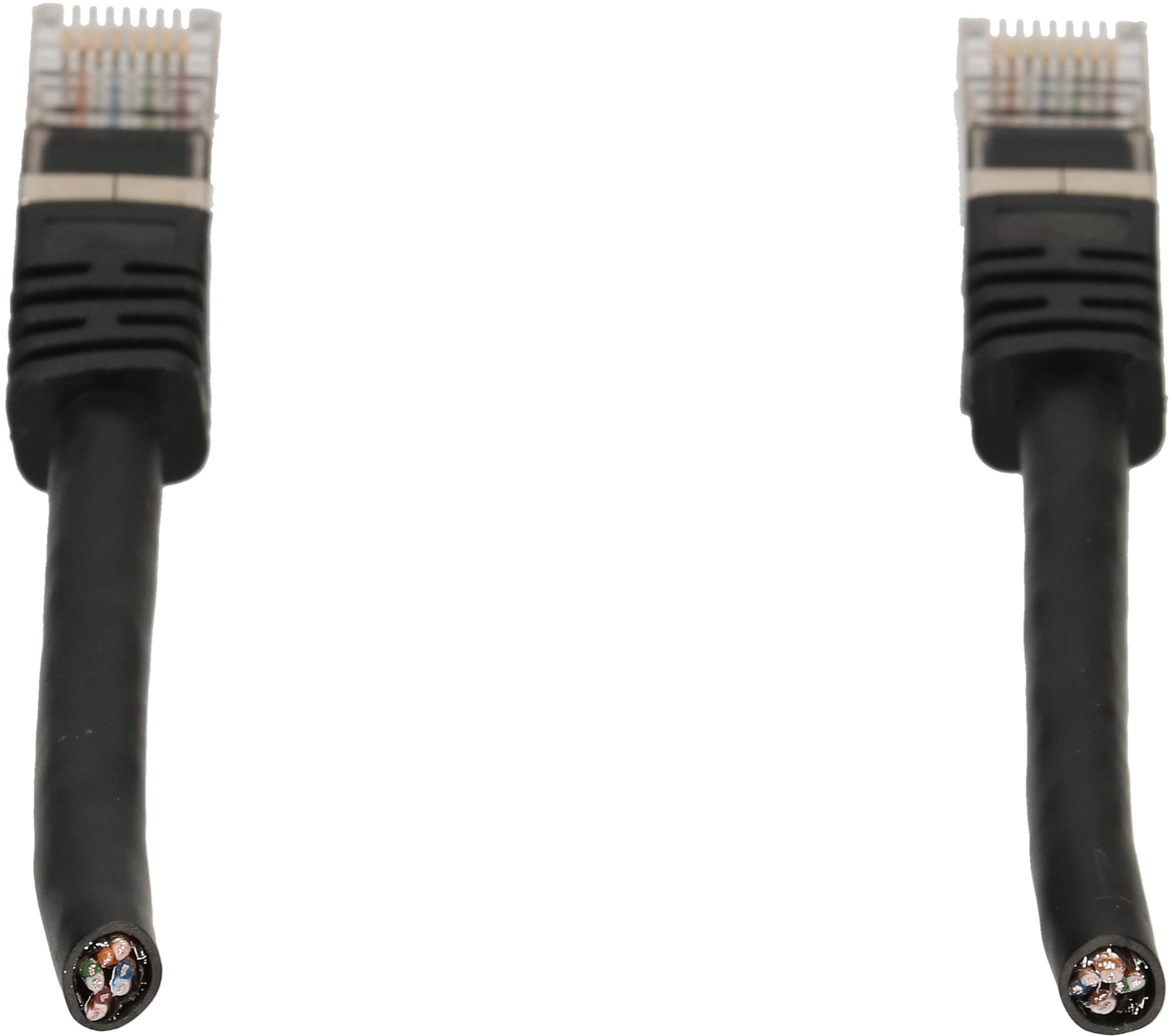 câble patch Cat. 6 SF/UTP 2.5m noir