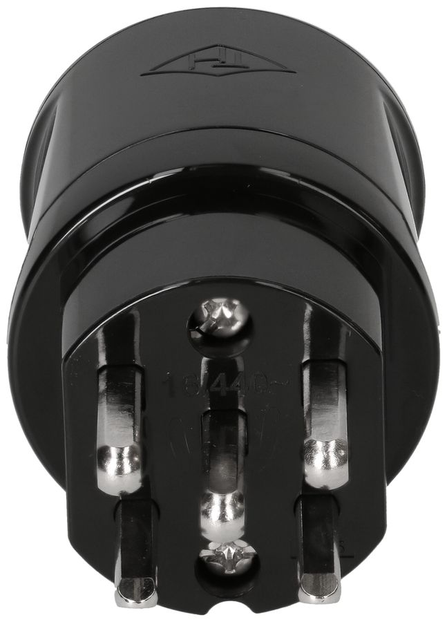 Plug TH type 25 5-pol black