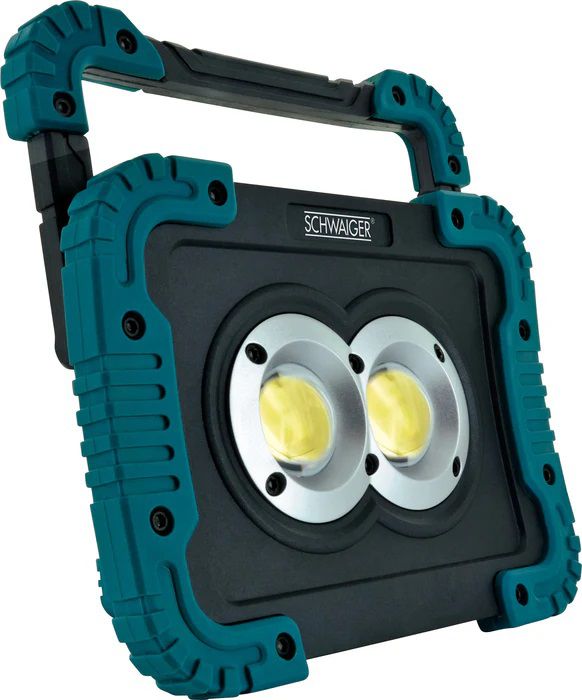 projecteur de travail LED 2x 10W fonctionnement batterie nr/bl