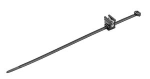 Clip-Kabelbinder 4.6x200mm schwarz