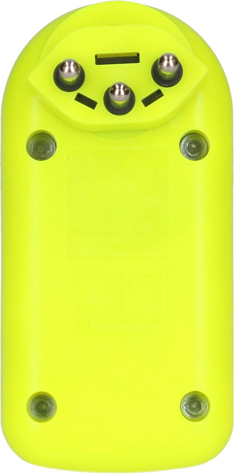 Adaptor 2x type 13 turnable switch fluo-yellow