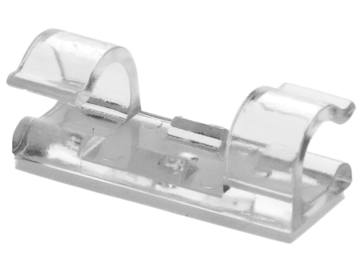 kit de clips pour câbles 8mm transparent - MAX HAURI AG