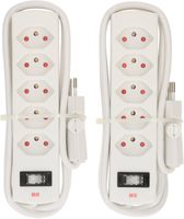 Double pack of multiple sockets Safety Line 5x type 13