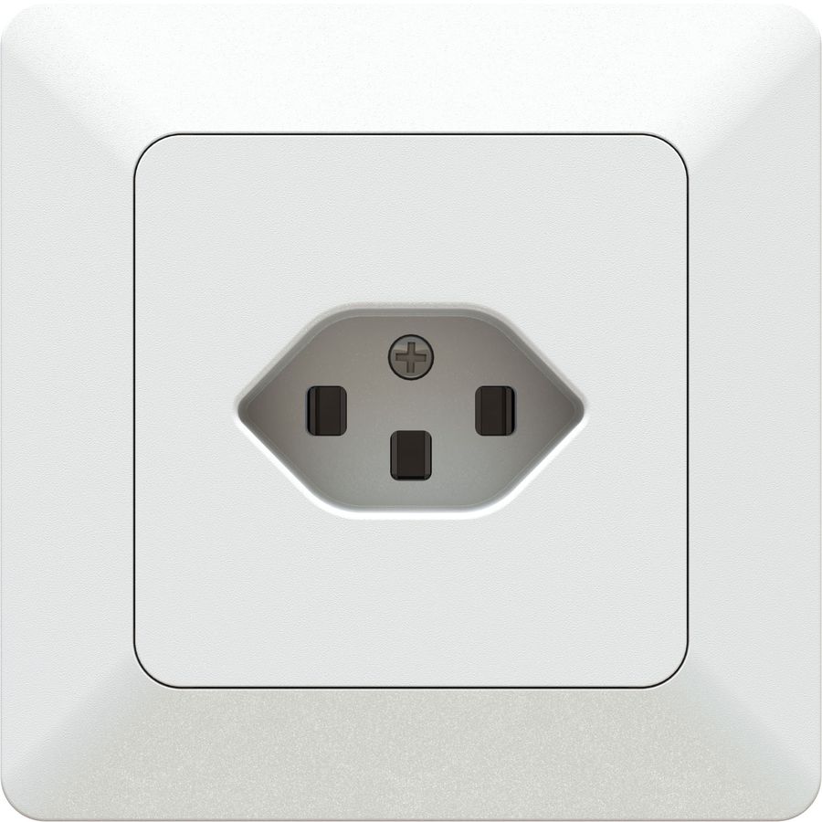 prise 1x type 23 AP priamos blanc