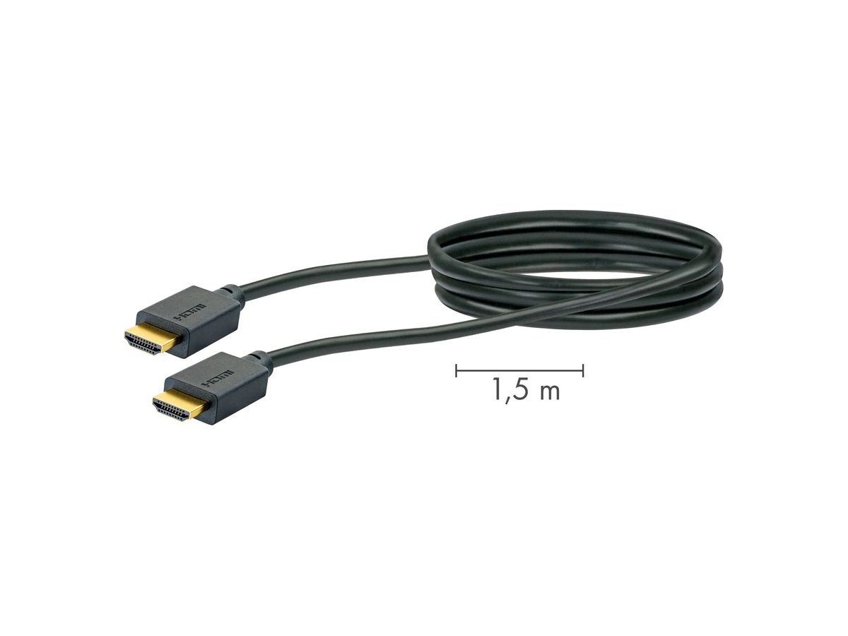 Câble HDMI - Noir - 1.5m