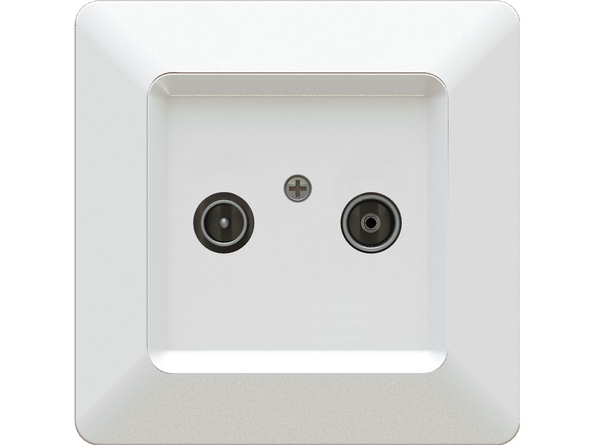 TV/Radio Breitband Dose 11dB 2GHz UP priamos weiss