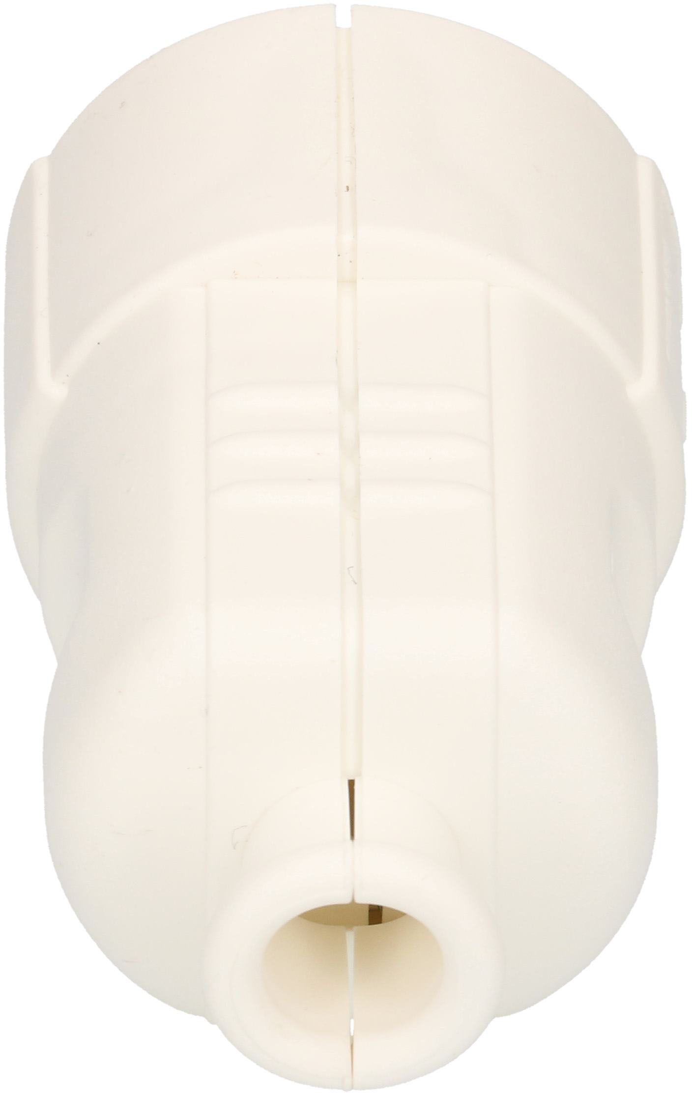 Kupplung Schuko weiss