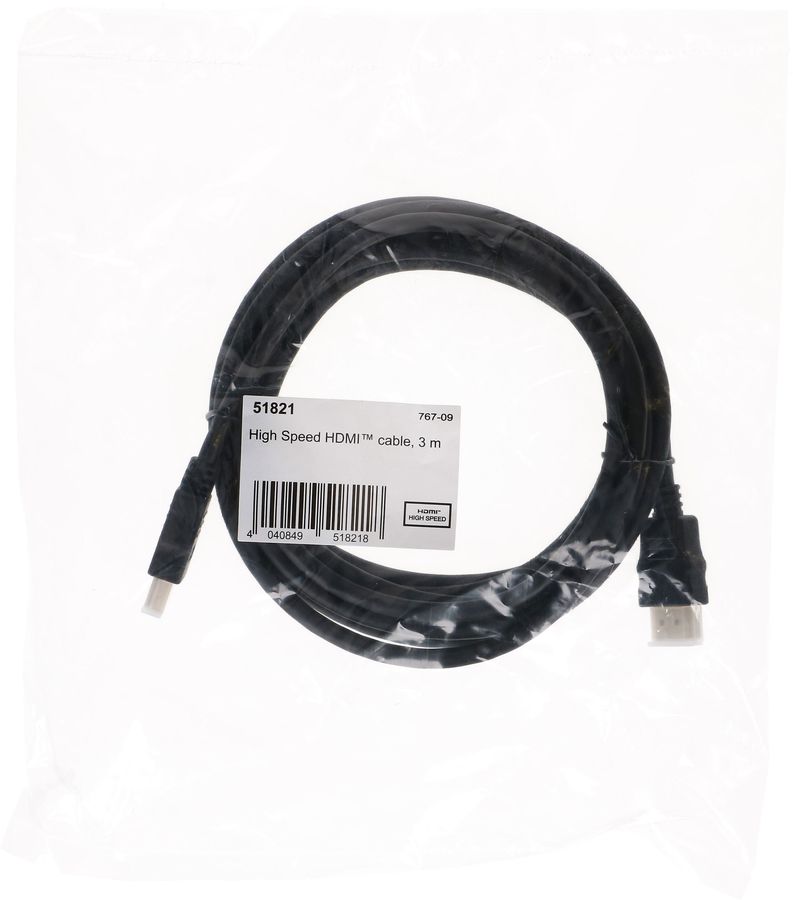 HDMI 1.4 Anschlusskabel 3m schwarz