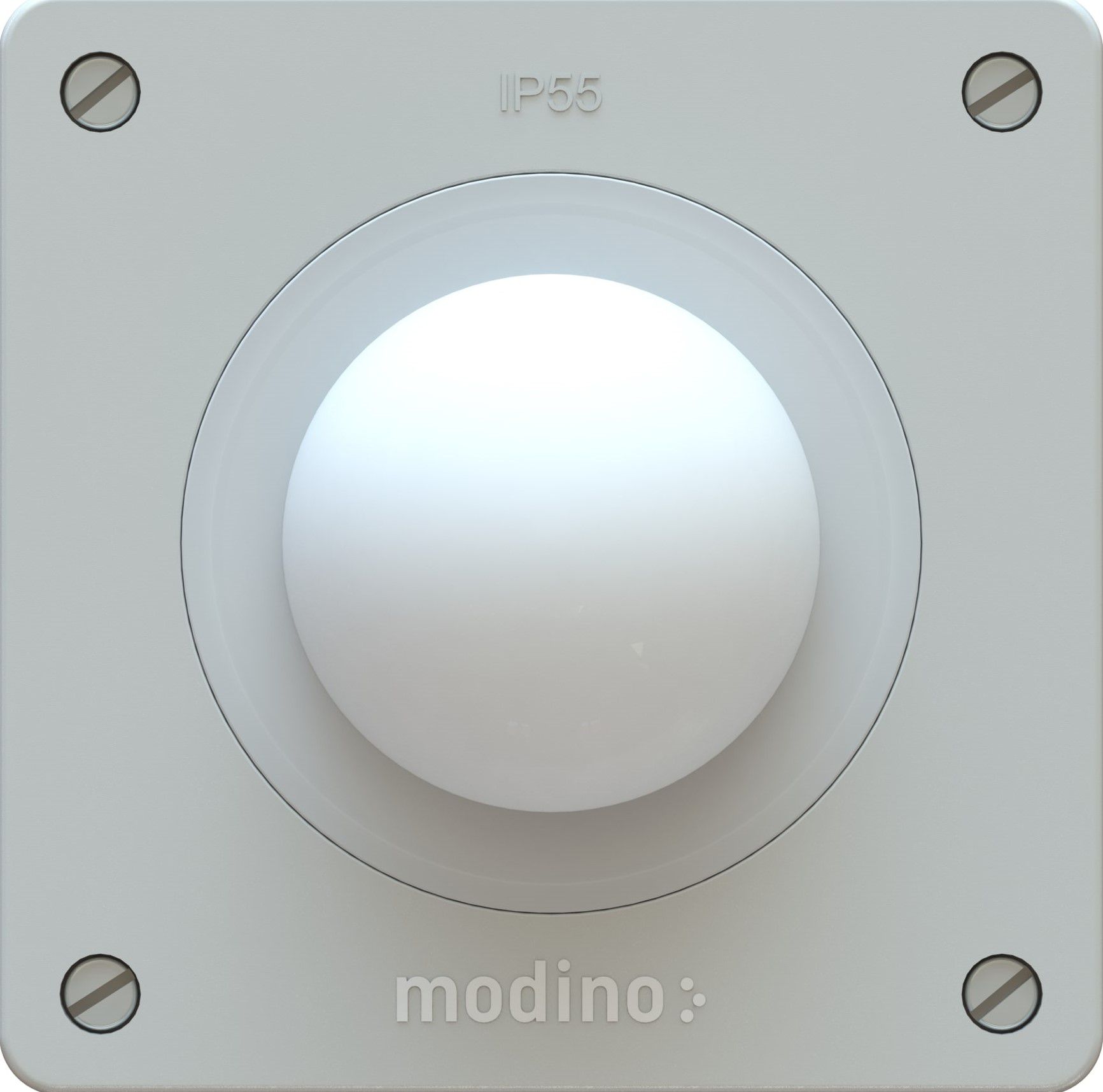 Swisslux détecteur de mouvement 180° AP exo gris clair