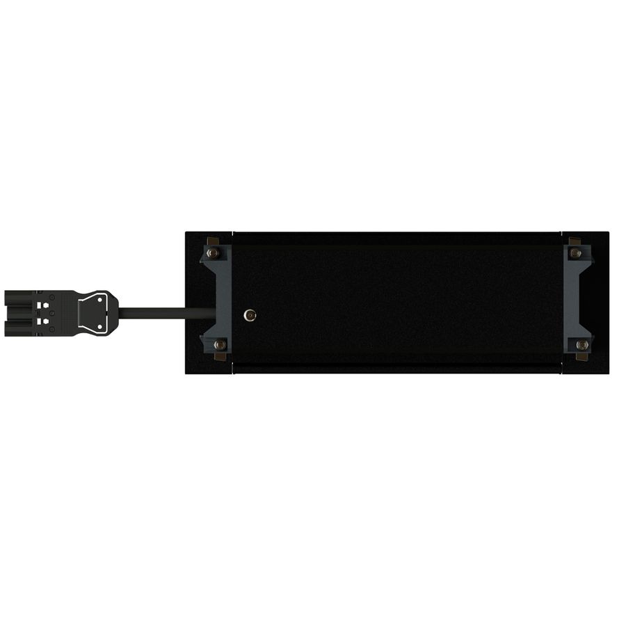 NEXO Steckdoseneinheit schwarz 3x Typ 13 1x USB-A/C