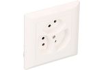 Steckdose 3x Typ 13 UP BS Kallysto weiss