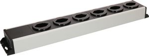 Steckdosenleiste Power Line 6x Typ 13 grau/schwarz