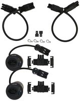 Twin Erweiterungs-Set ATOM Steckdoseneinheit sw Typ 13 USB-A/C