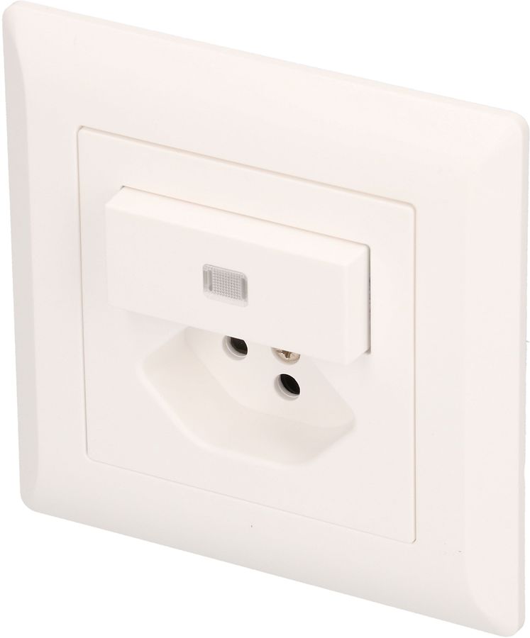 Kleinkombi Schema 3 gelb beleuchtet / Typ 13 UP Kallysto weiss