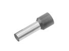 capocorda isolata 0.75mm² x 10mm grigio