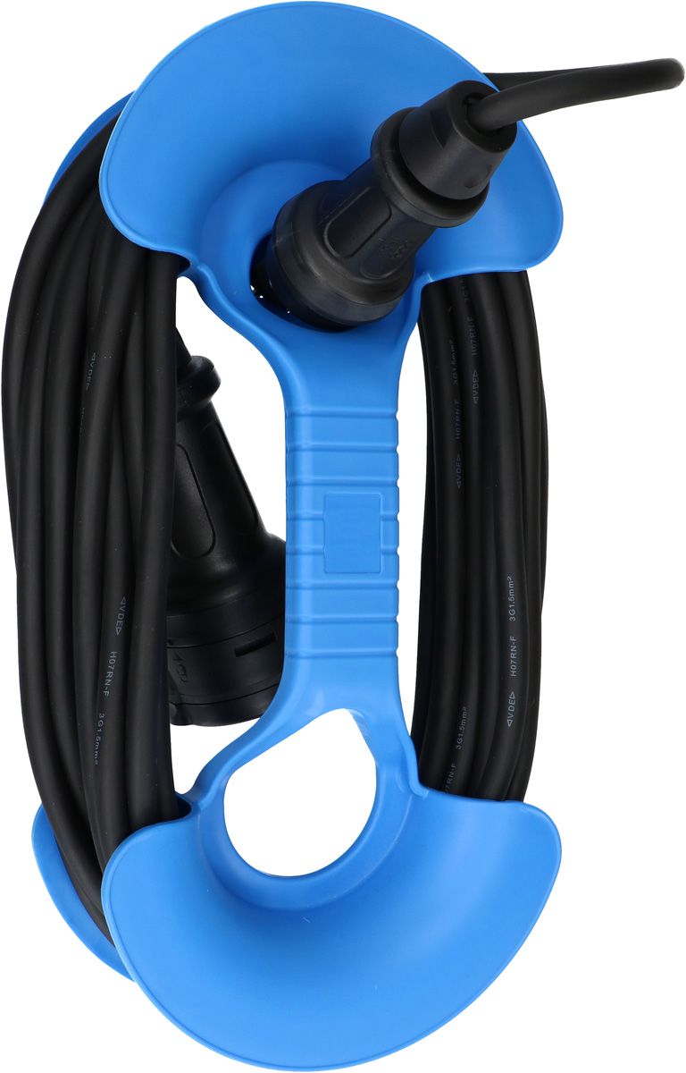 Cable dumbbell blue