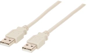 câble raccordement USB A/A 2.0 L=3.0m