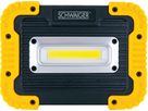 projecteur de travail rechargeable LED 20W noir/jaune