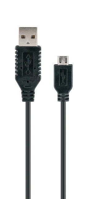 USB-Kabel 0.5m schwarz