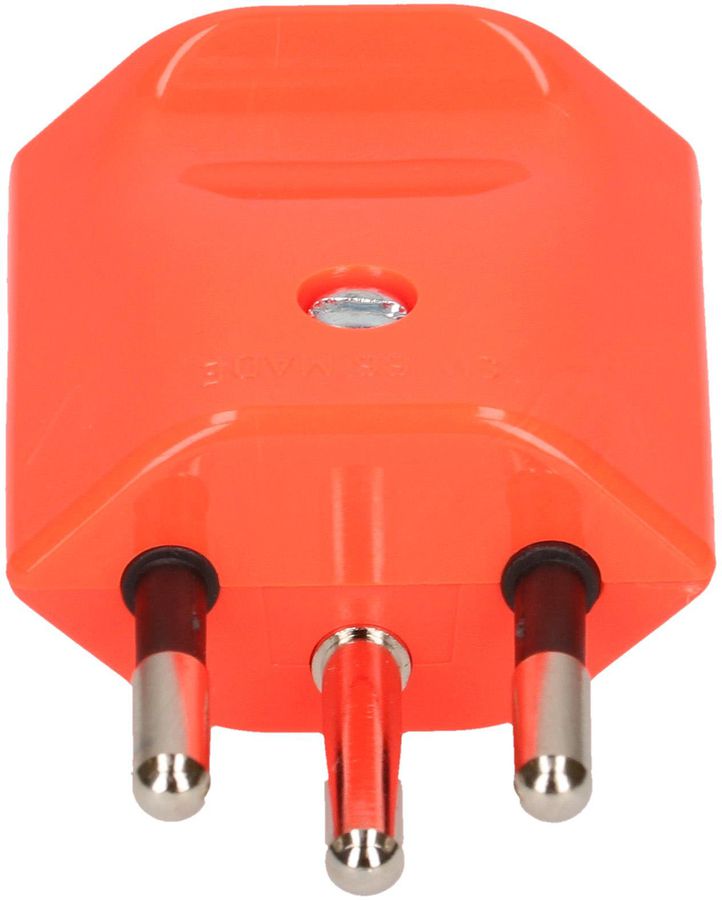 Stecker Typ 12 3-polig orange