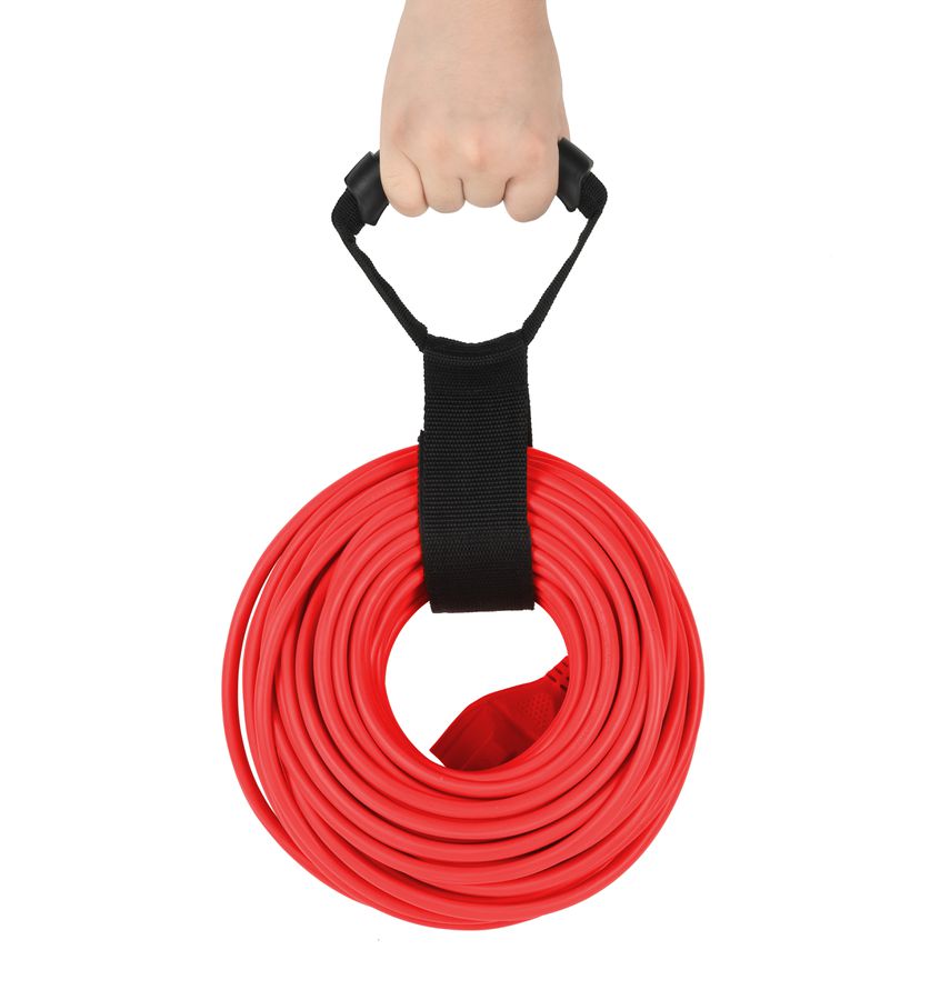 Verlängerungskabel Organizer schwarz