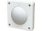 Flush-type wall switch schema 3 lighted exo white