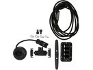 Single set di raccordi ATOM presa multipla nero tipo 13 USB-A/C