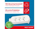 multi adaptateur ADAPT 3+1x type 13 blanc rotatif Green+Fair