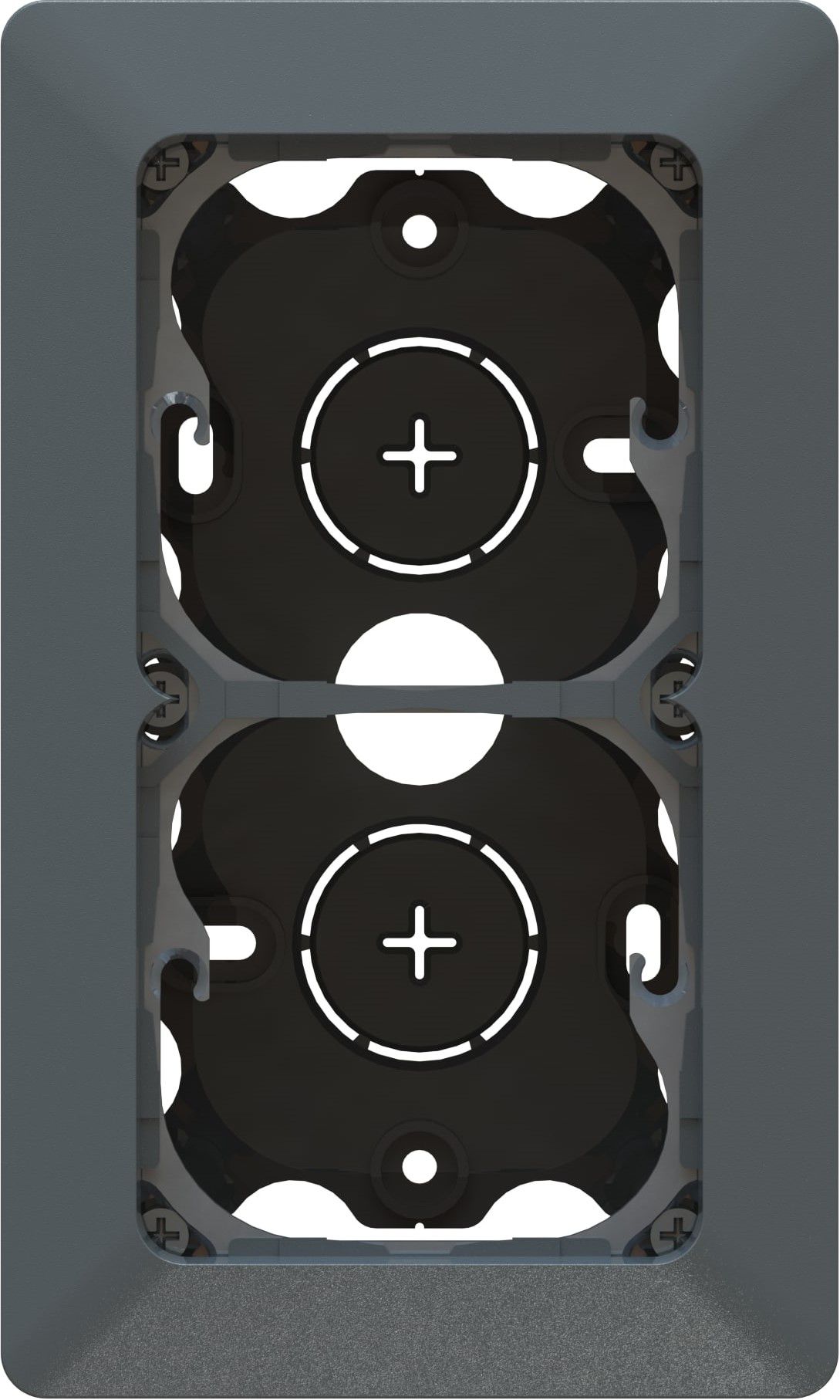 linea di testa AP 2x1 perpendicolare priamos antracite