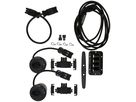 Twin Anschluss-Set ATOM Steckdoseneinheit schwarz Typ 13 USB-A/C
