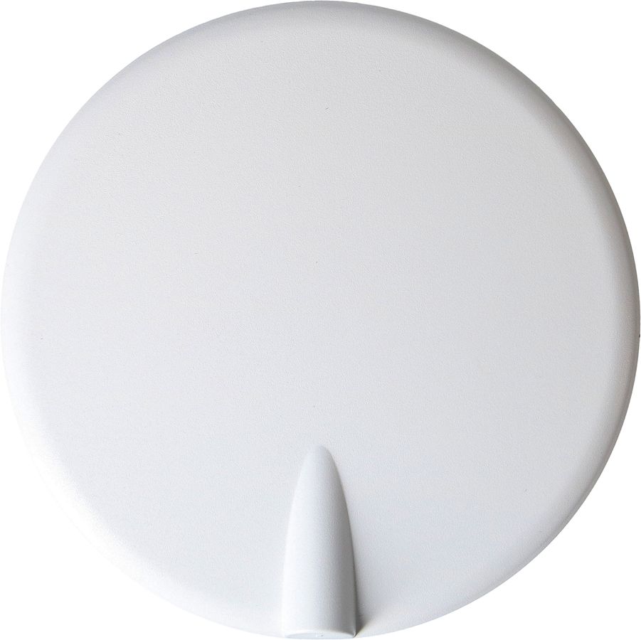 Ceiling cover with flat cable entry white