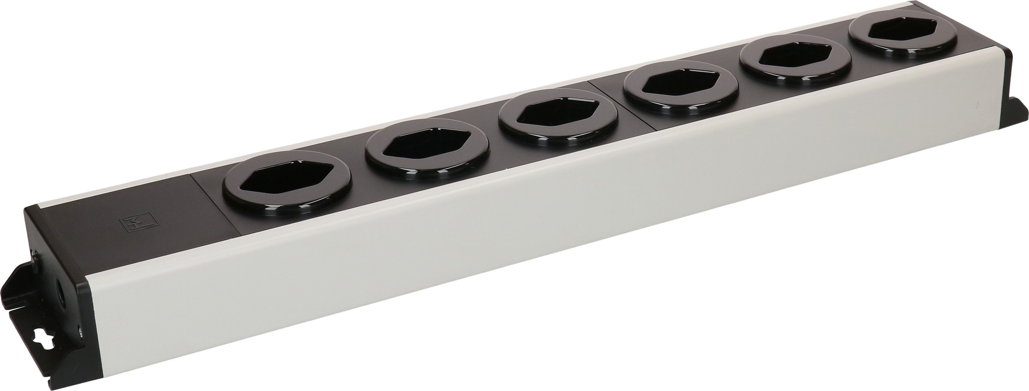 Steckdosenleiste Power Line 6x Typ 13 grau/schwarz