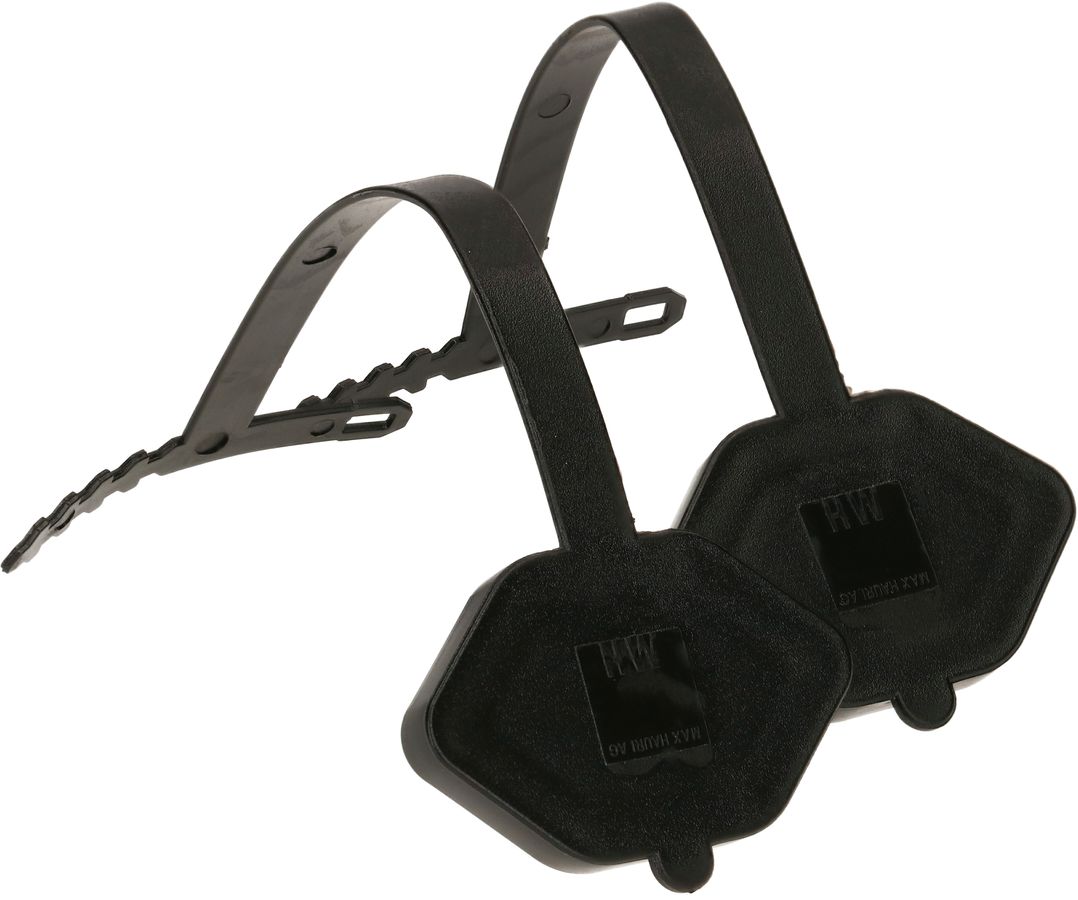 copertura di protezione per presa tipo 13 nero, 2 pezzi