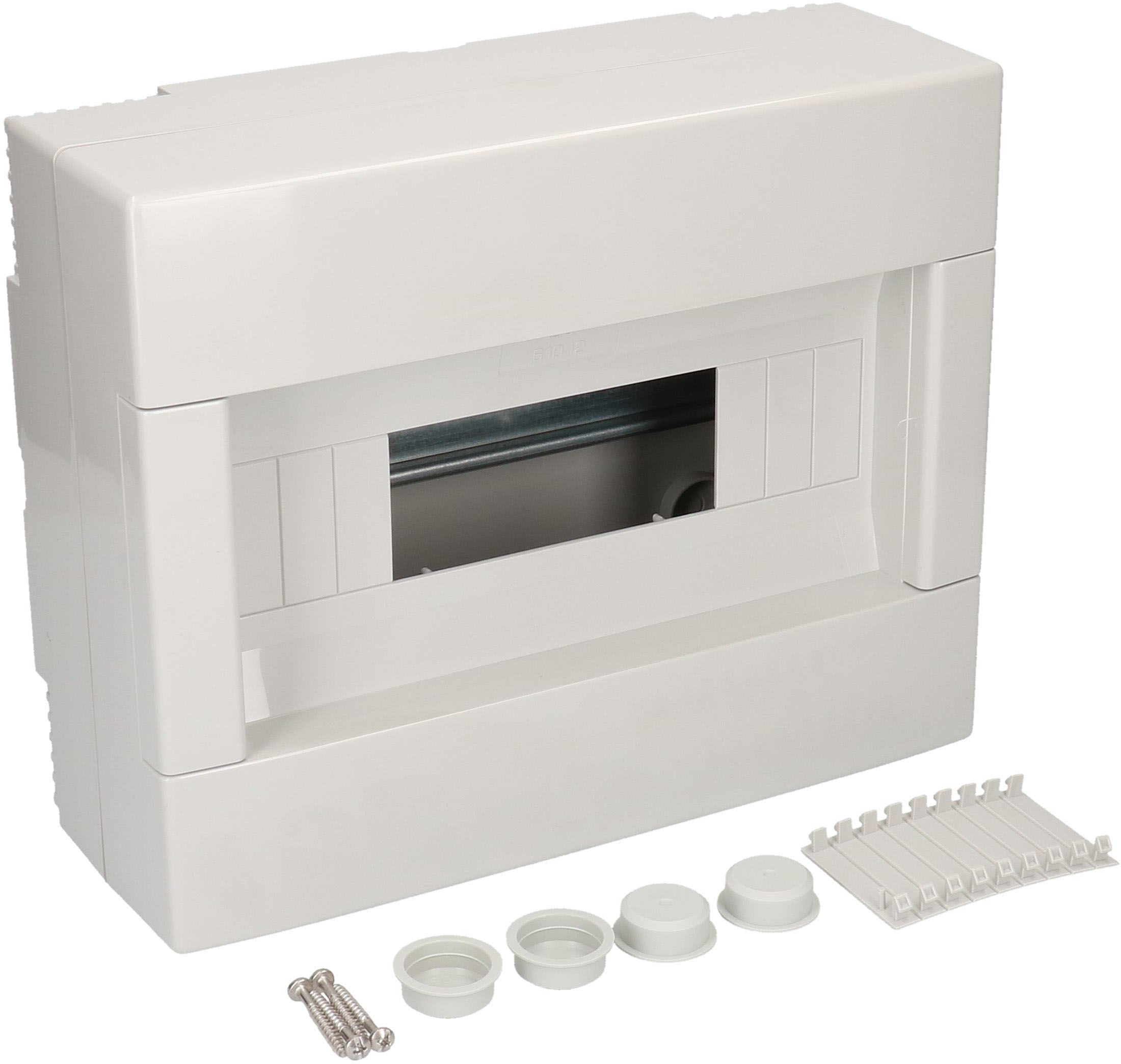 centralini AP 1 fila 12 moduli grigio IP40