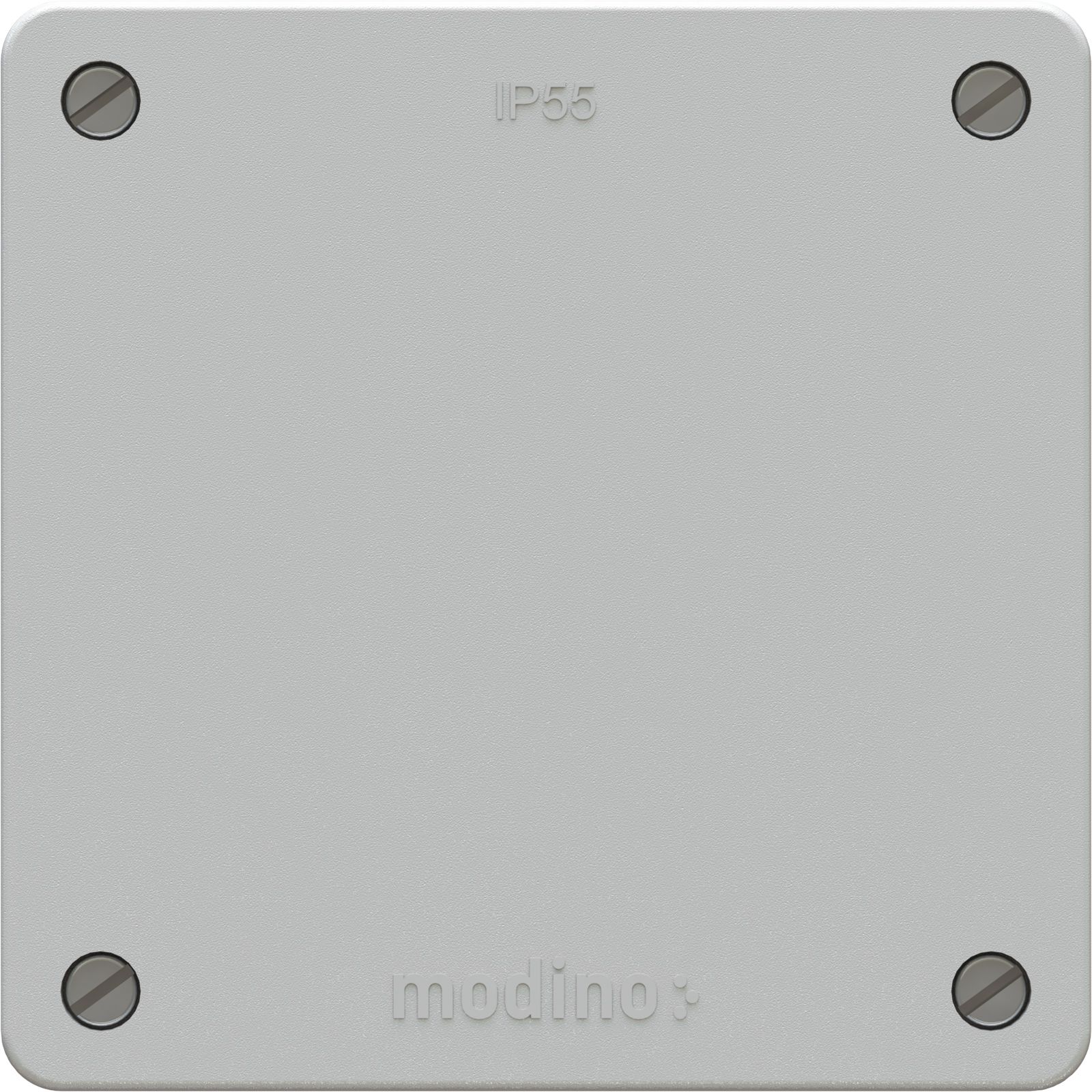 Blindabdeckung UP exo IP55 lichtgrau